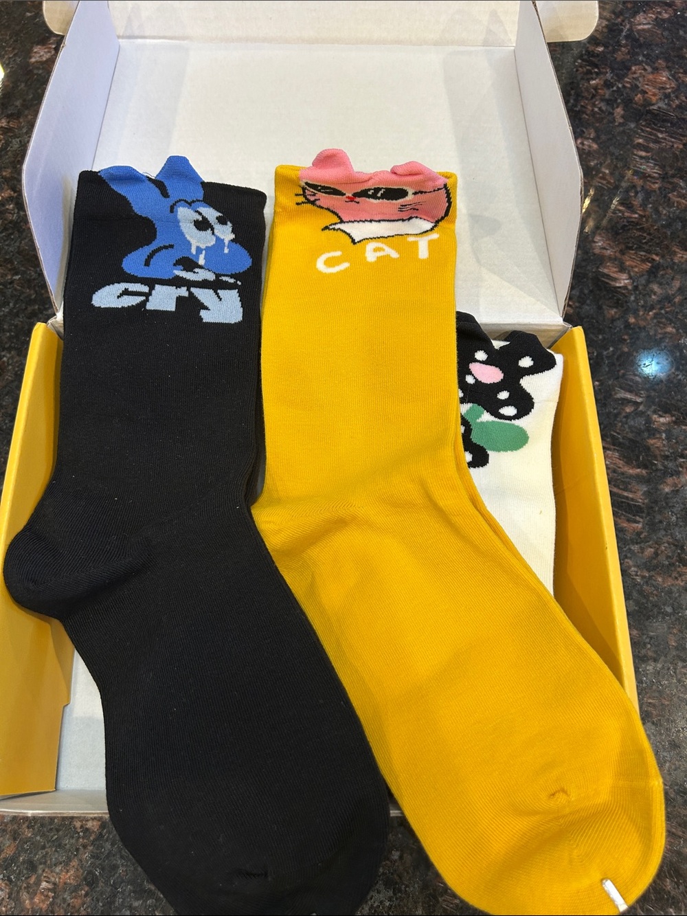 New Rumer Funky Cartoon Socks - Picture 4 of 6